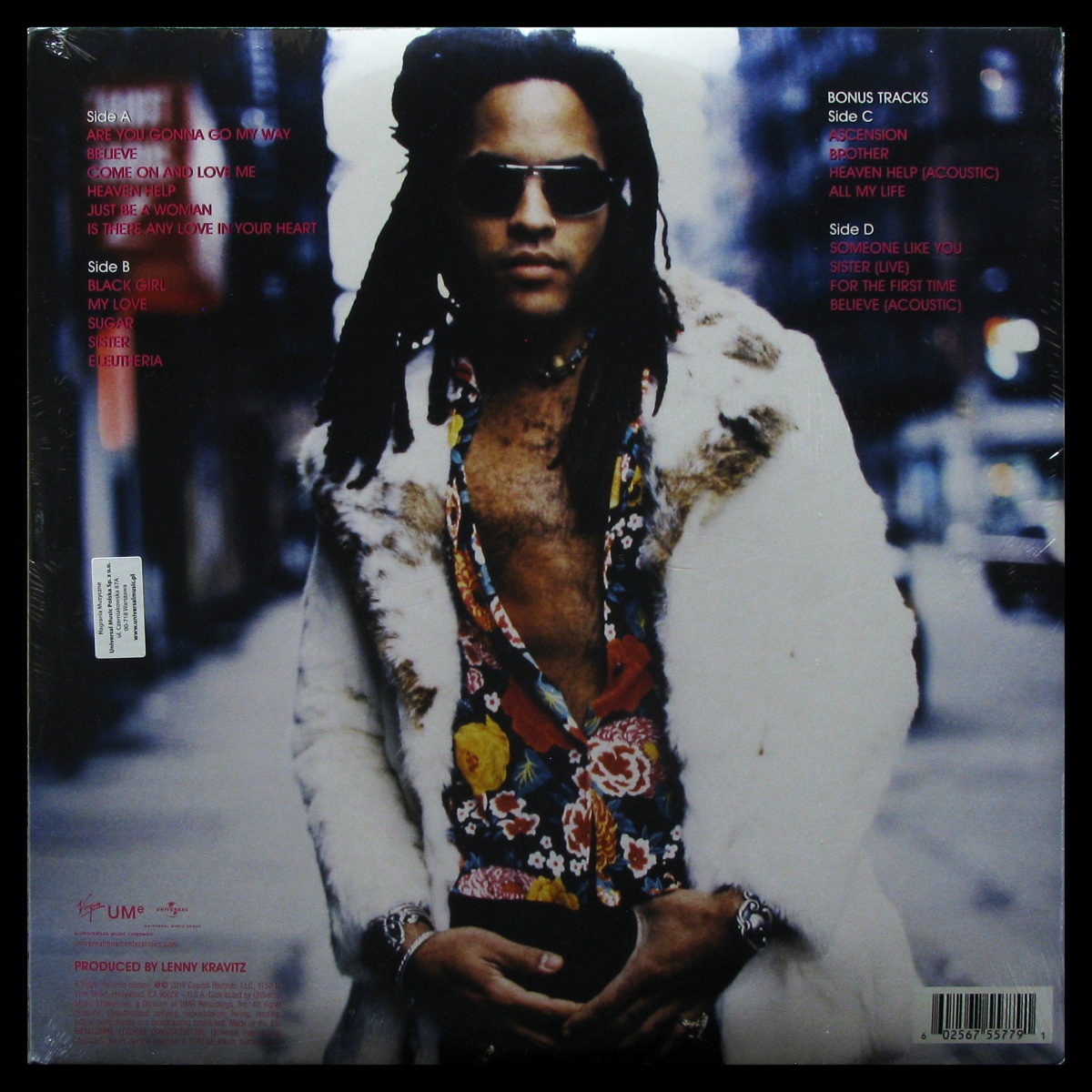LP Lenny Kravitz — Are You Gonna Go My Way (2LP) фото 2