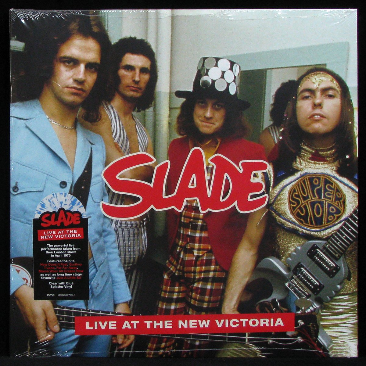 LP Slade — Live At The New Victoria (2LP, coloured vinyl) фото