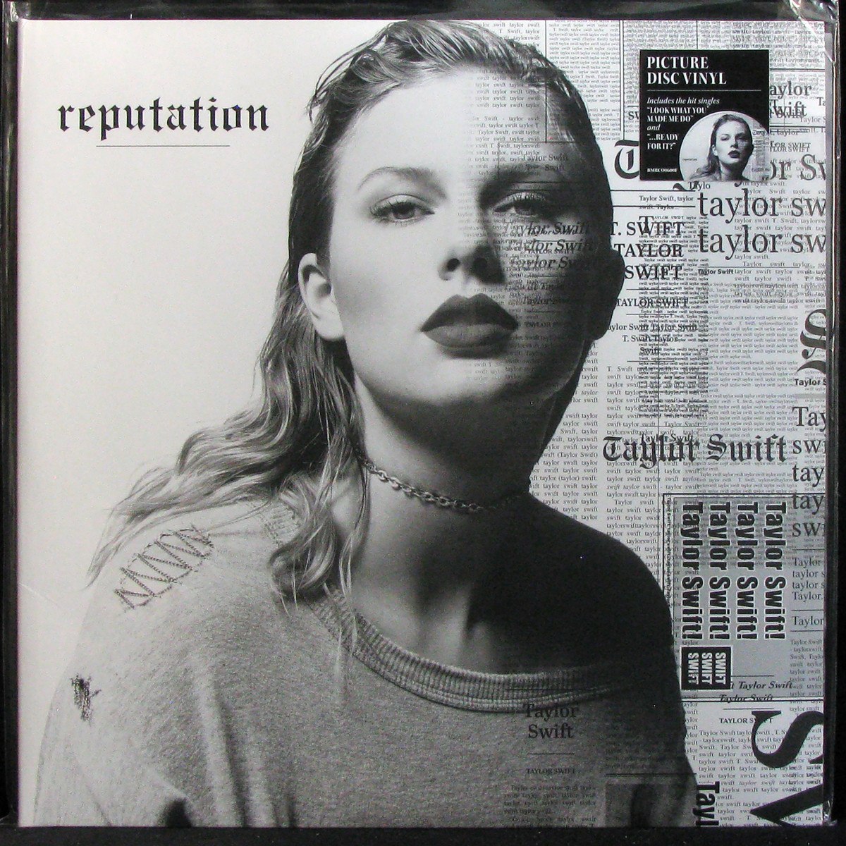 LP Taylor Swift — Reputation (2LP, picture disc) фото