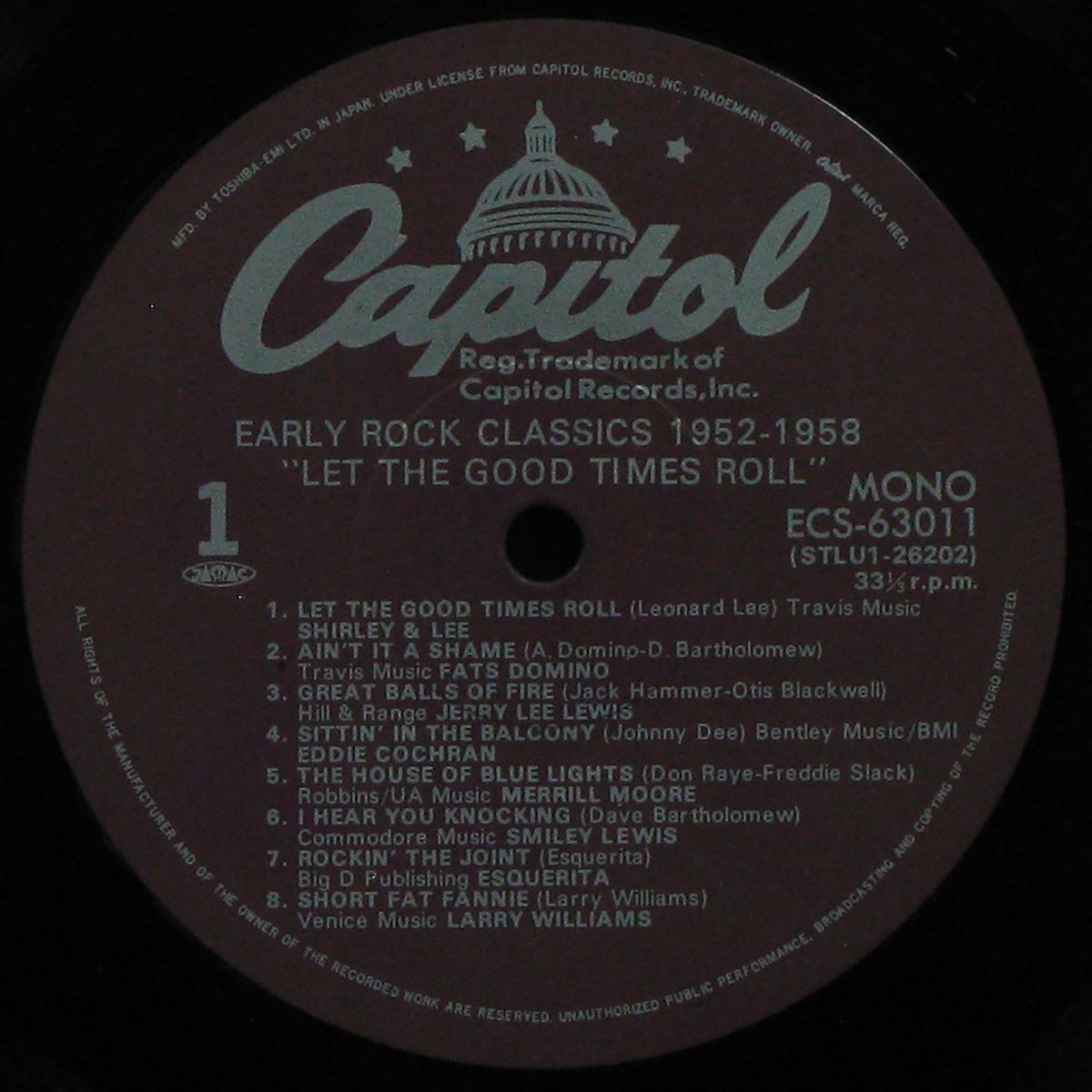 LP V/A — Let The Good Times Roll - Early Rock Classics 1952-1958 (+ obi) фото 2