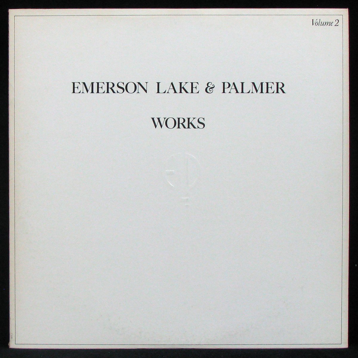 LP Emerson, Lake & Palmer — Works Volume 2 фото