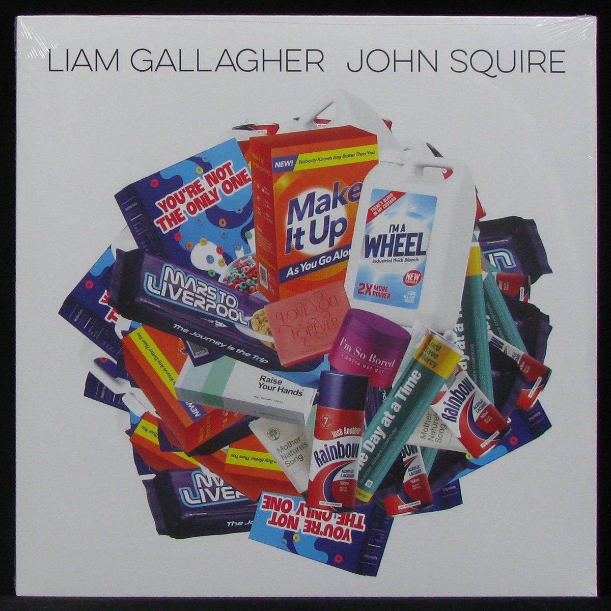 LP Liam Gallagher / John Squire — Liam Gallagher John Squire (coloured vinyl, + poster) фото