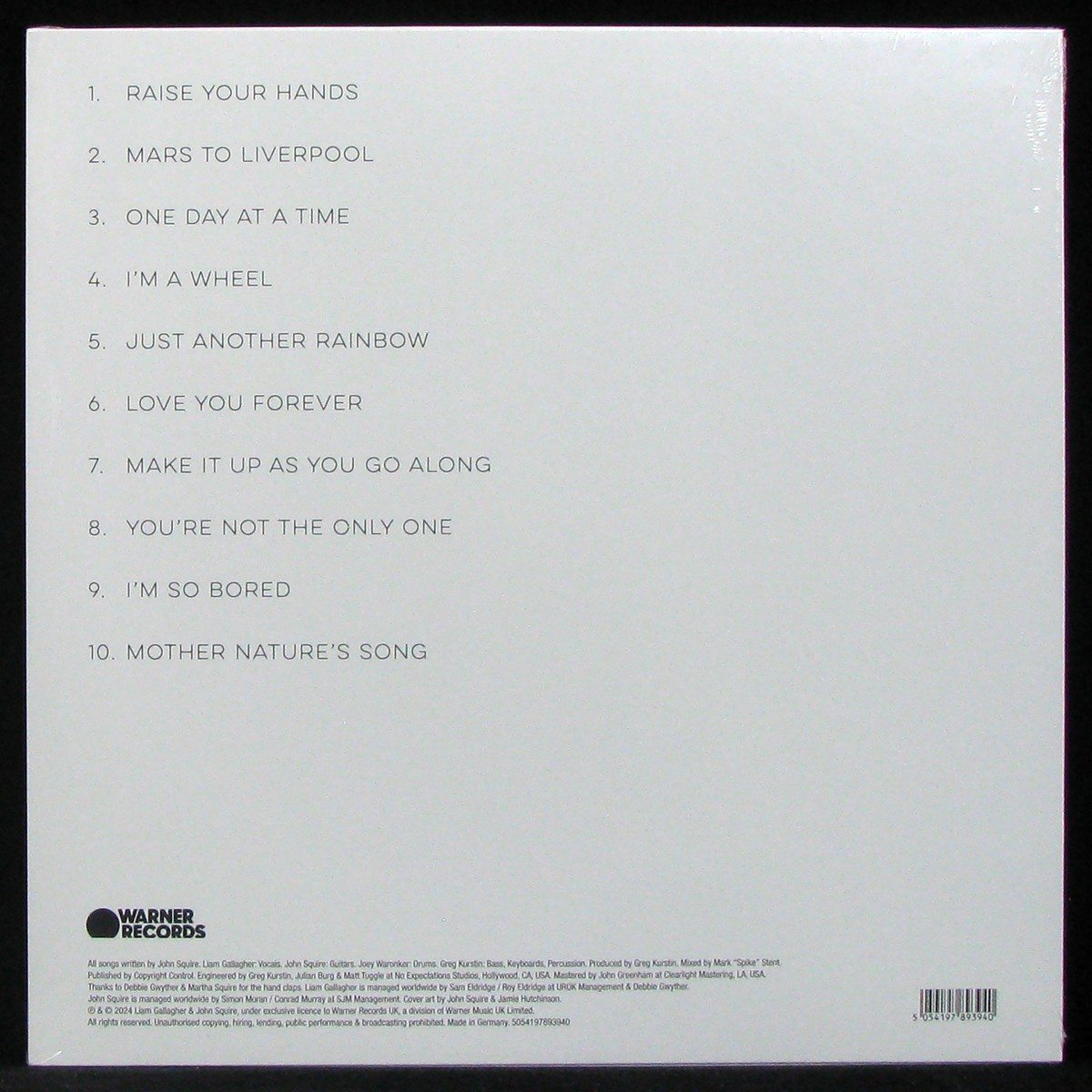 LP Liam Gallagher / John Squire — Liam Gallagher John Squire (+ poster) фото 2