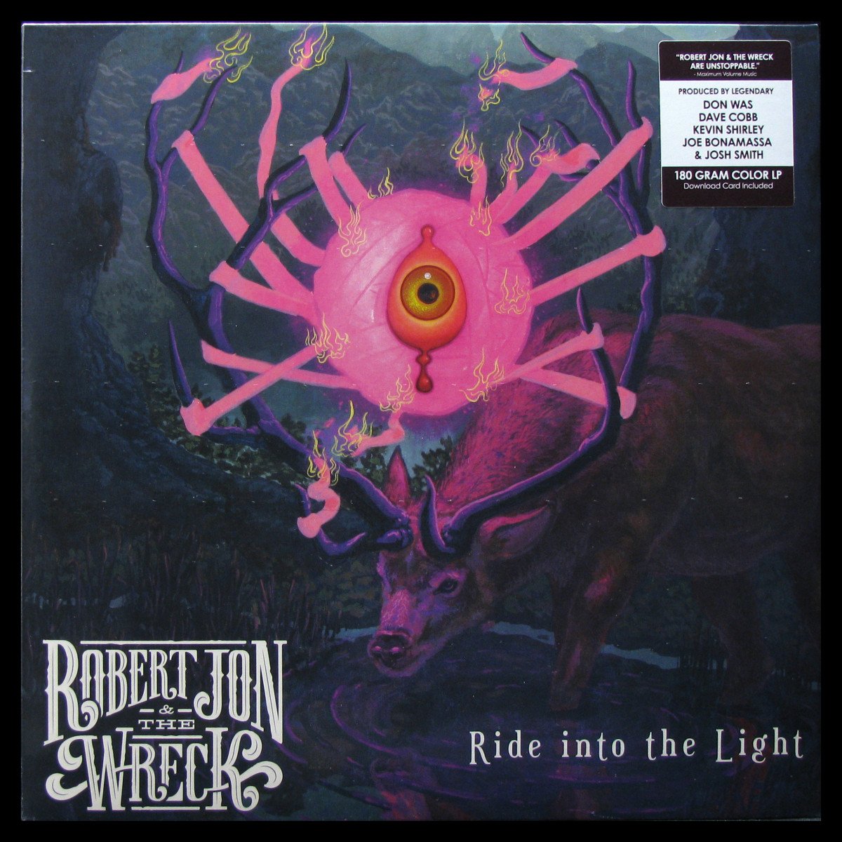 LP Robert Jon & The Wreck — Ride Into The Light (coloured vinyl) фото