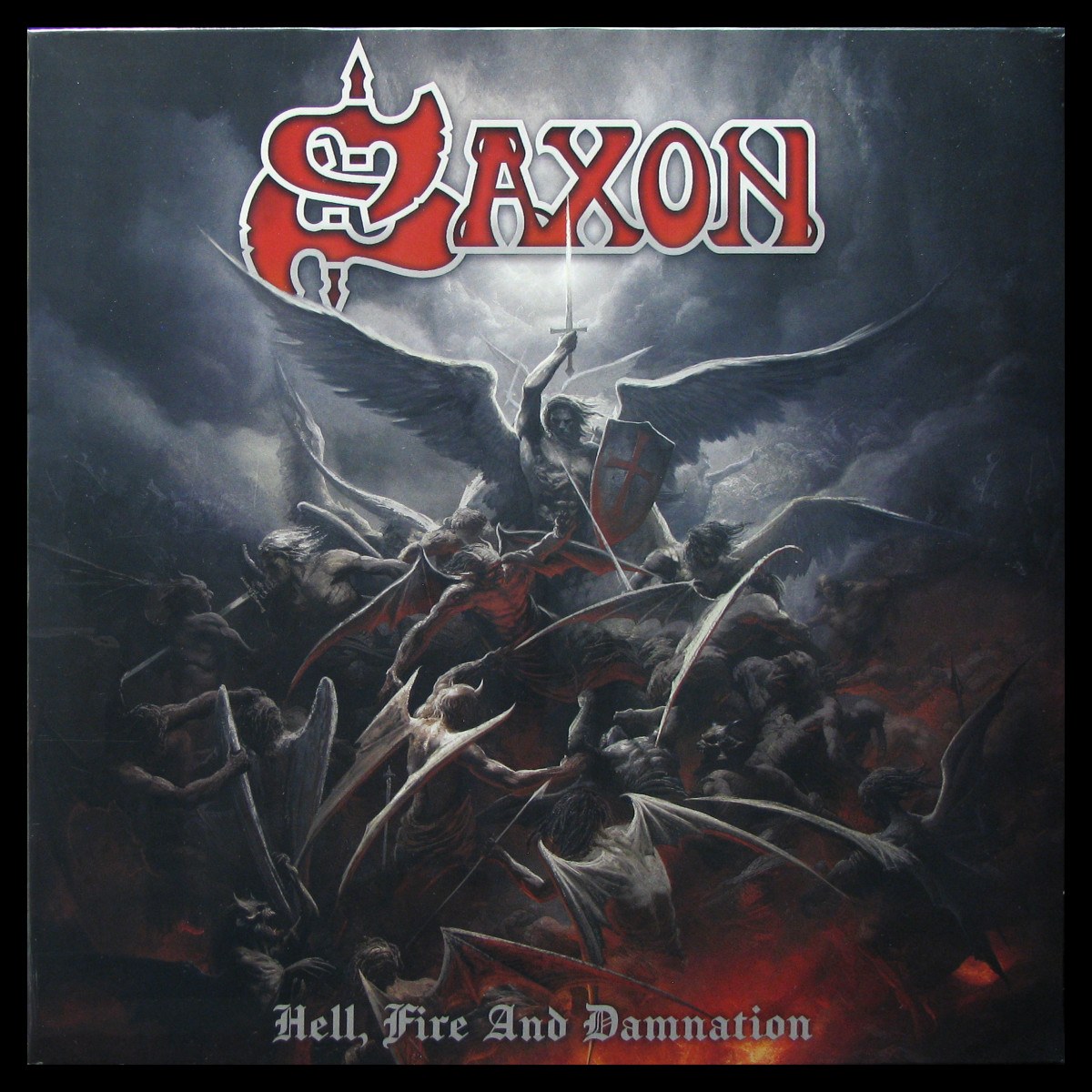 LP Saxon — Hell, Fire And Damnation фото