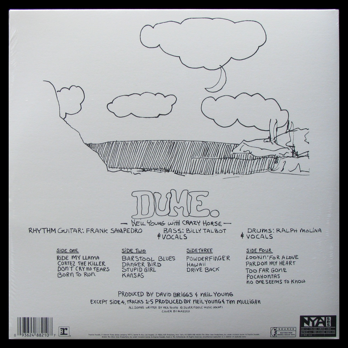 LP Neil Young / Crazy Horse — Dume (2LP, + poster) фото 2