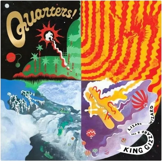 LP King Gizzard And The Lizard Wizard — Quarters! (2LP) фото