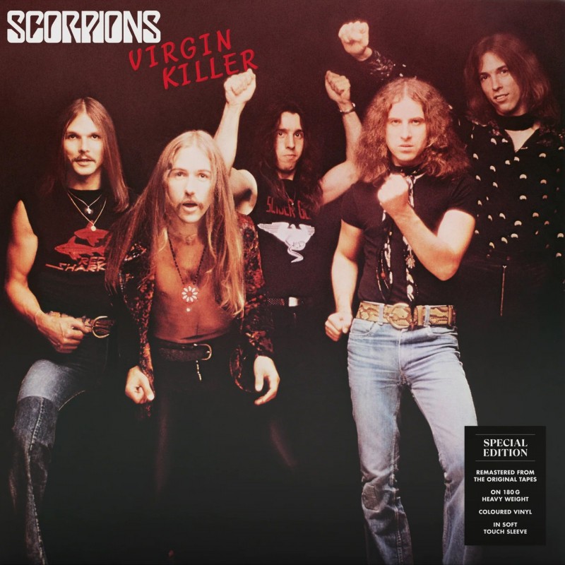 LP Scorpions — Virgin Killer (coloured vinyl) фото