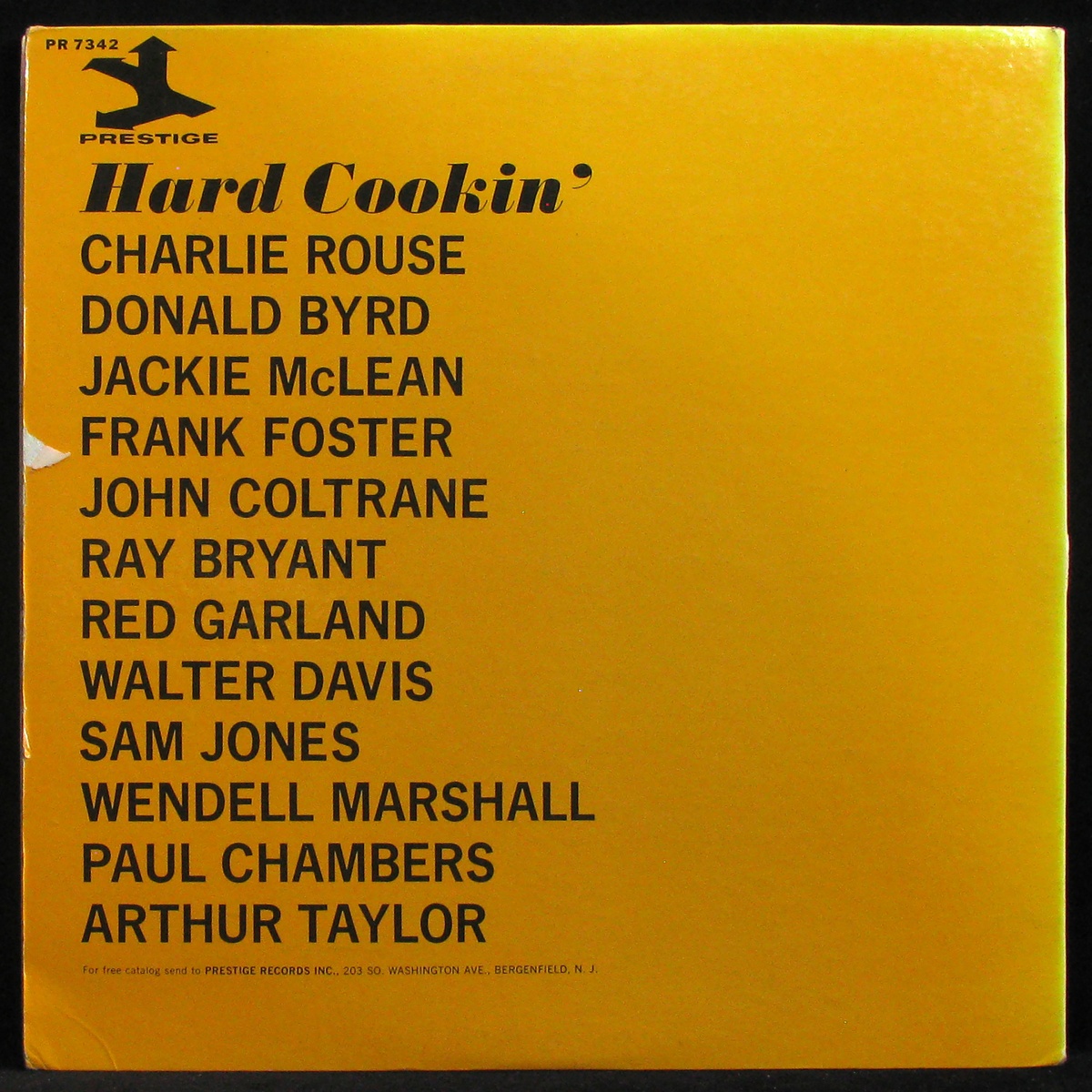 LP Art Taylor — Hard Cookin' (2LP, mono) фото 2