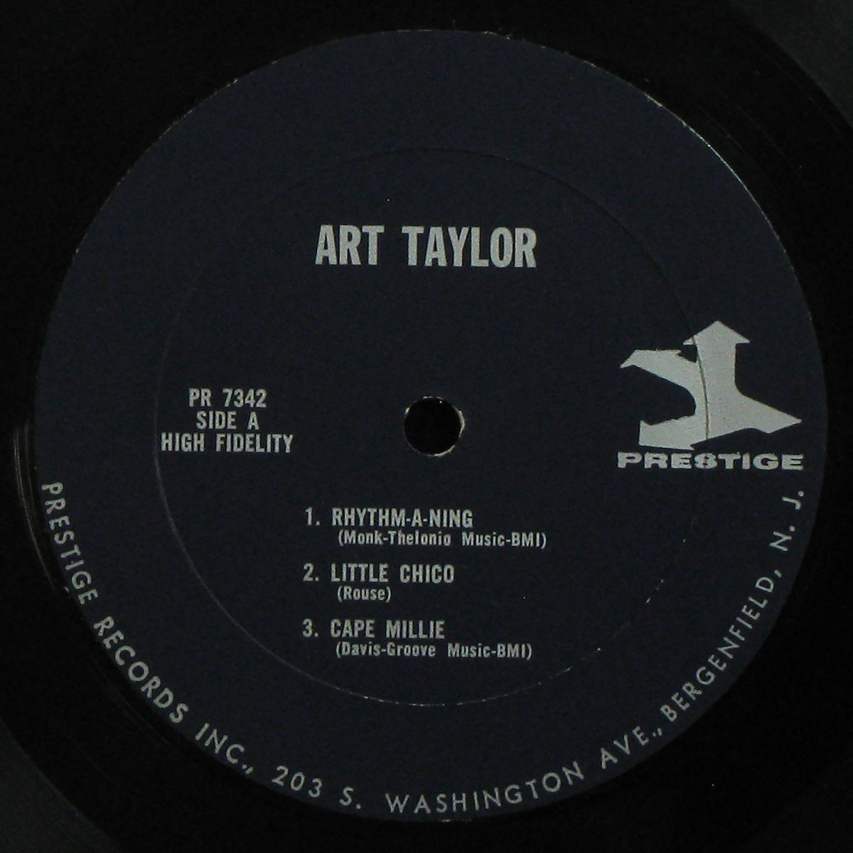 LP Art Taylor — Hard Cookin' (2LP, mono) фото 3