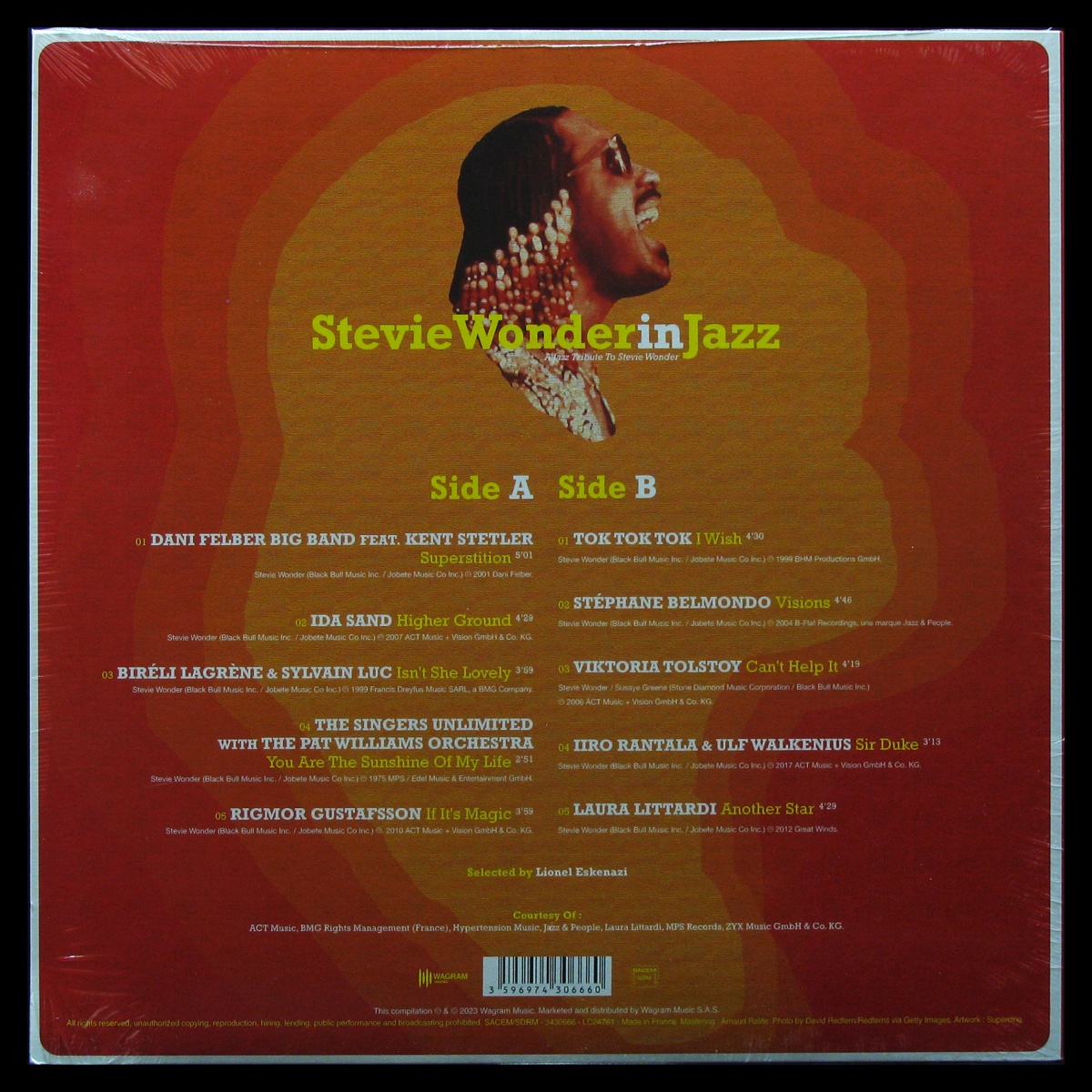 LP V/A — Stevie Wonder In Jazz фото 2
