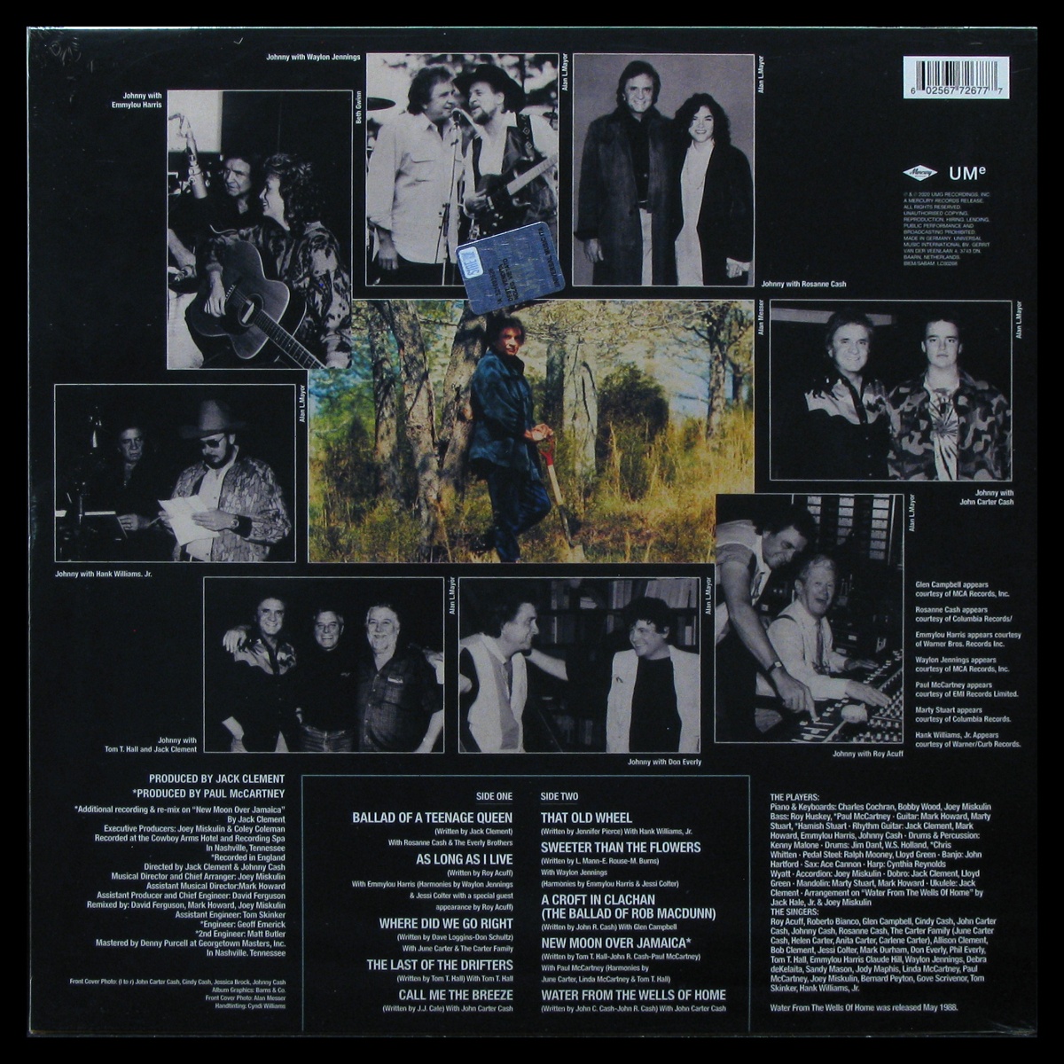 LP Johnny Cash — Water From The Wells Of Home фото 2