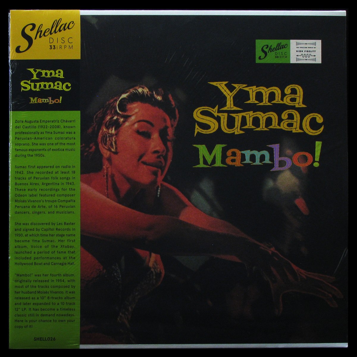 LP Yma Sumac — Mambo! (+ obi) фото