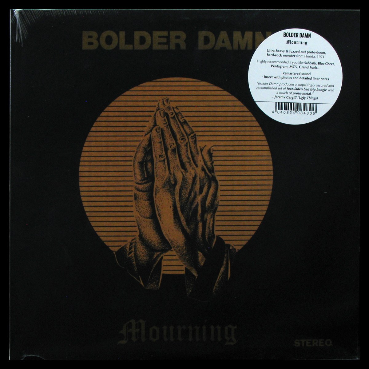 LP Bolder Damn — Mourning фото