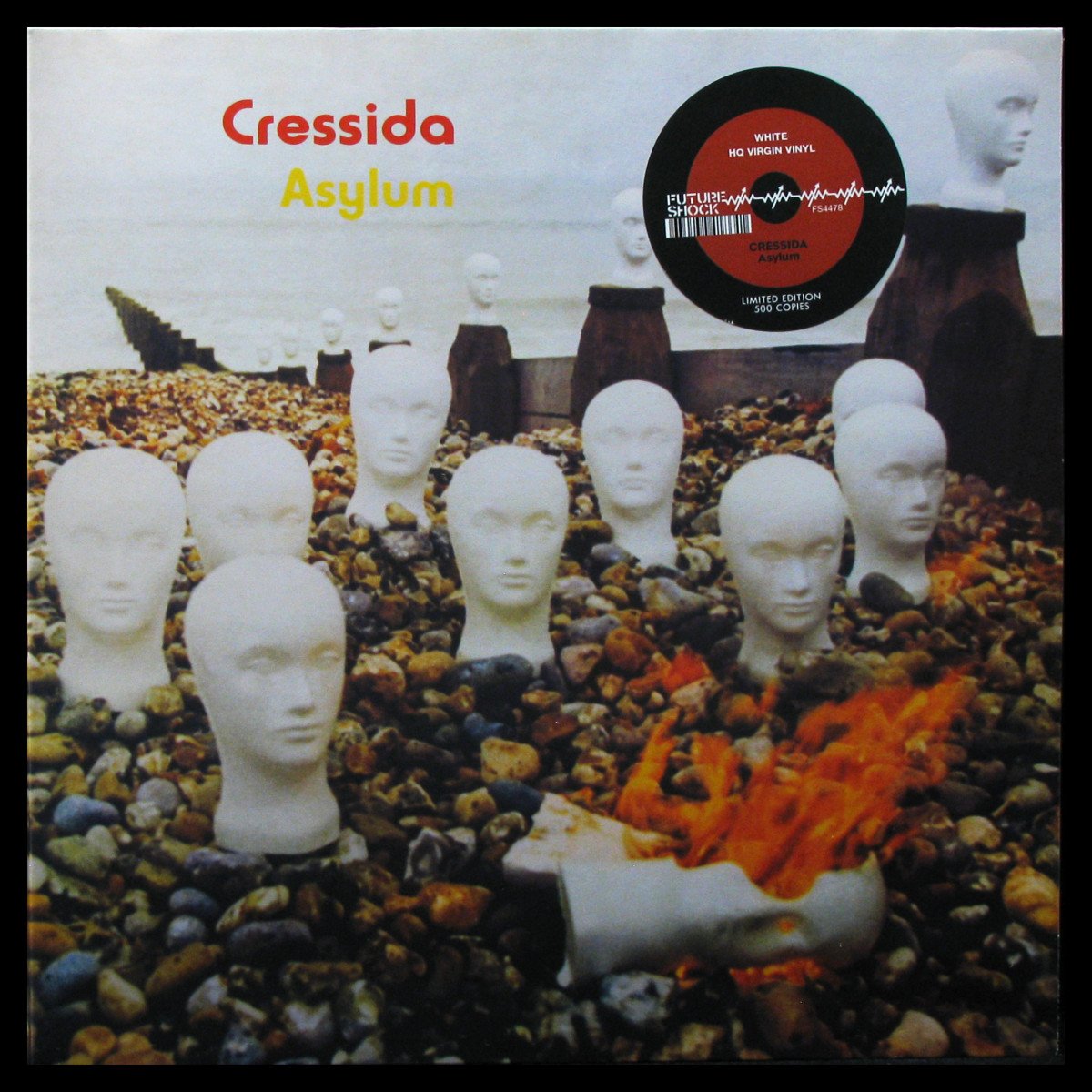 LP Cressida — Asylum (coloured vinyl) фото