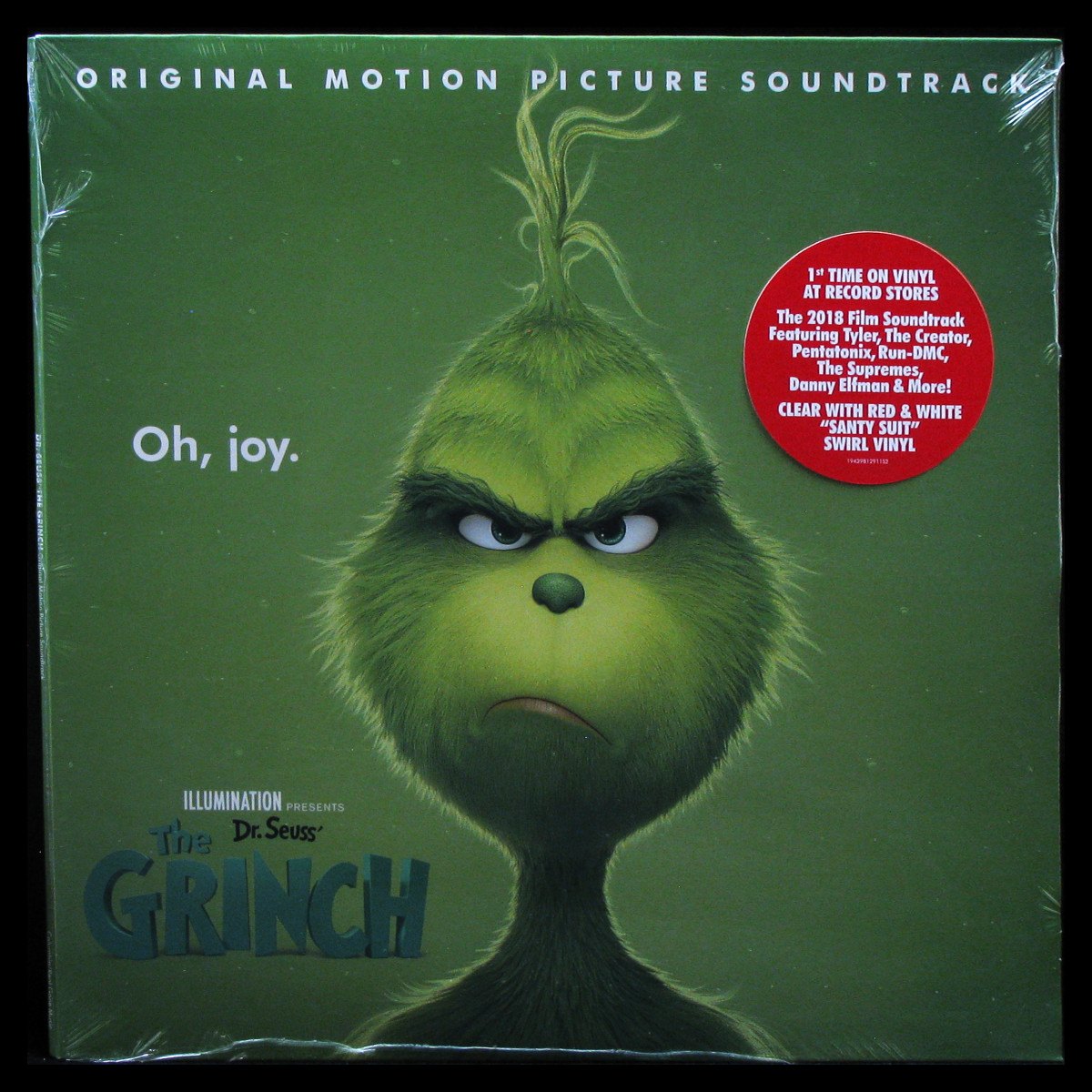 LP Dr. Seuss — How The Grinch Stole Christmas (coloured vinyl) фото