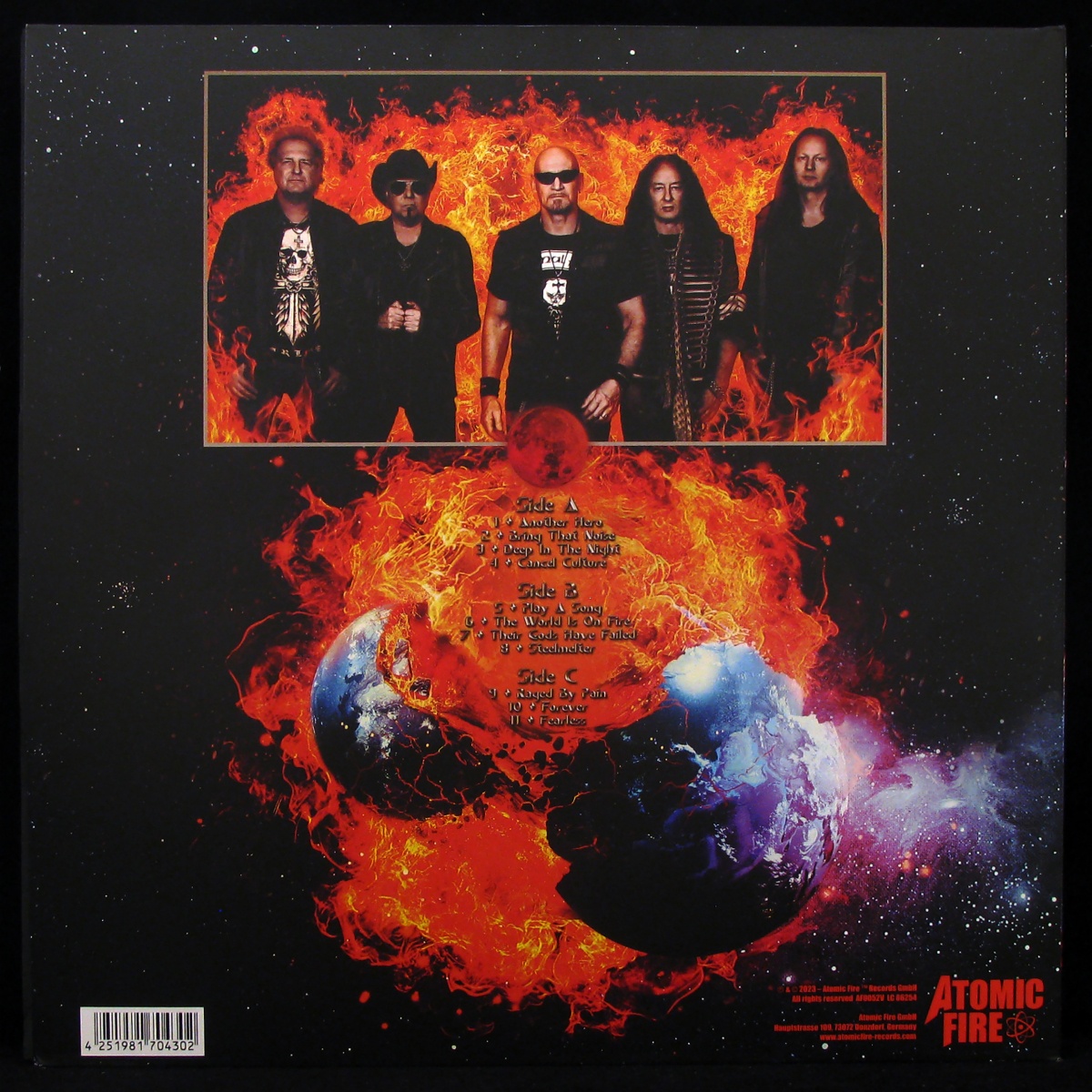 LP Primal Fear — Code Red (2LP, coloured vinyl) фото 2