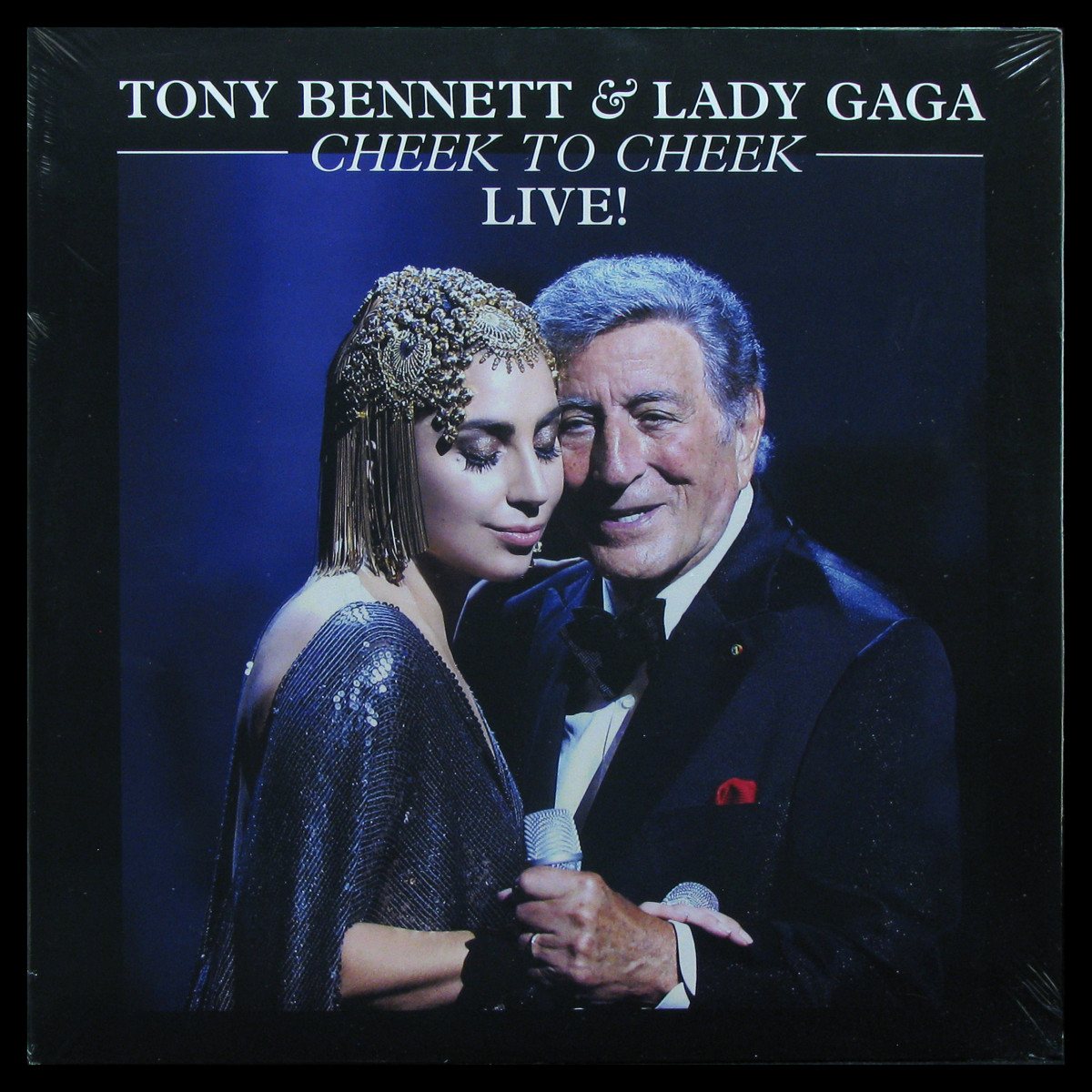 LP Tony Bennett / Lady Gaga — Cheek To Cheek Live! (2LP) фото