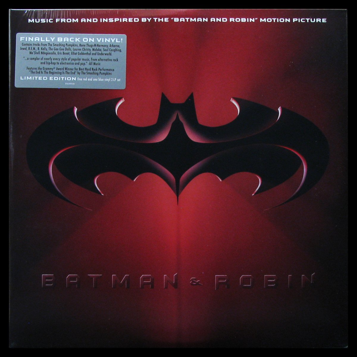 LP V/A — Batman & Robin: Music From And Inspired By The 'Batman & Robin' Motion Picture (2LP, coloured vinyl) фото