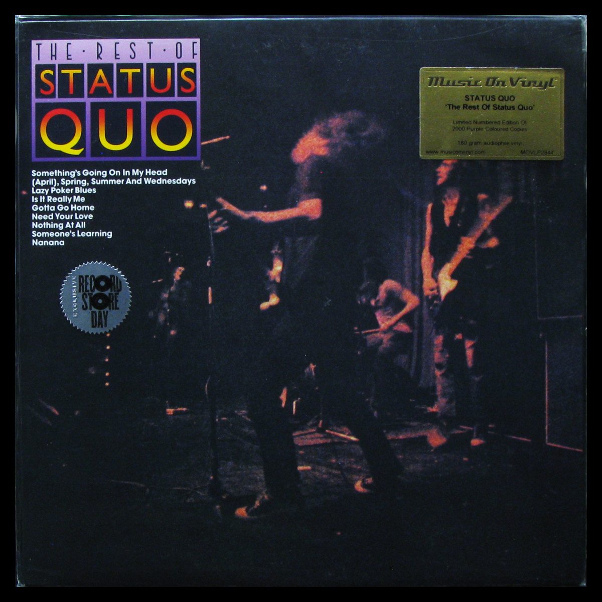 LP Status Quo — Rest Of Status Quo (coloured vinyl) фото