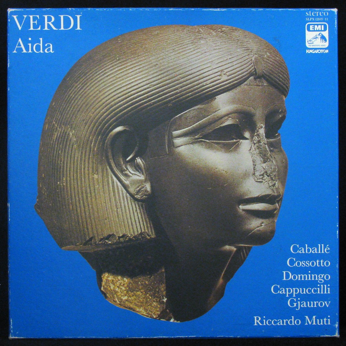 LP Riccardo Muti / Montserrat Caballe / Placido Domingo  — Verdi: Aida (3LP Box, + book) фото