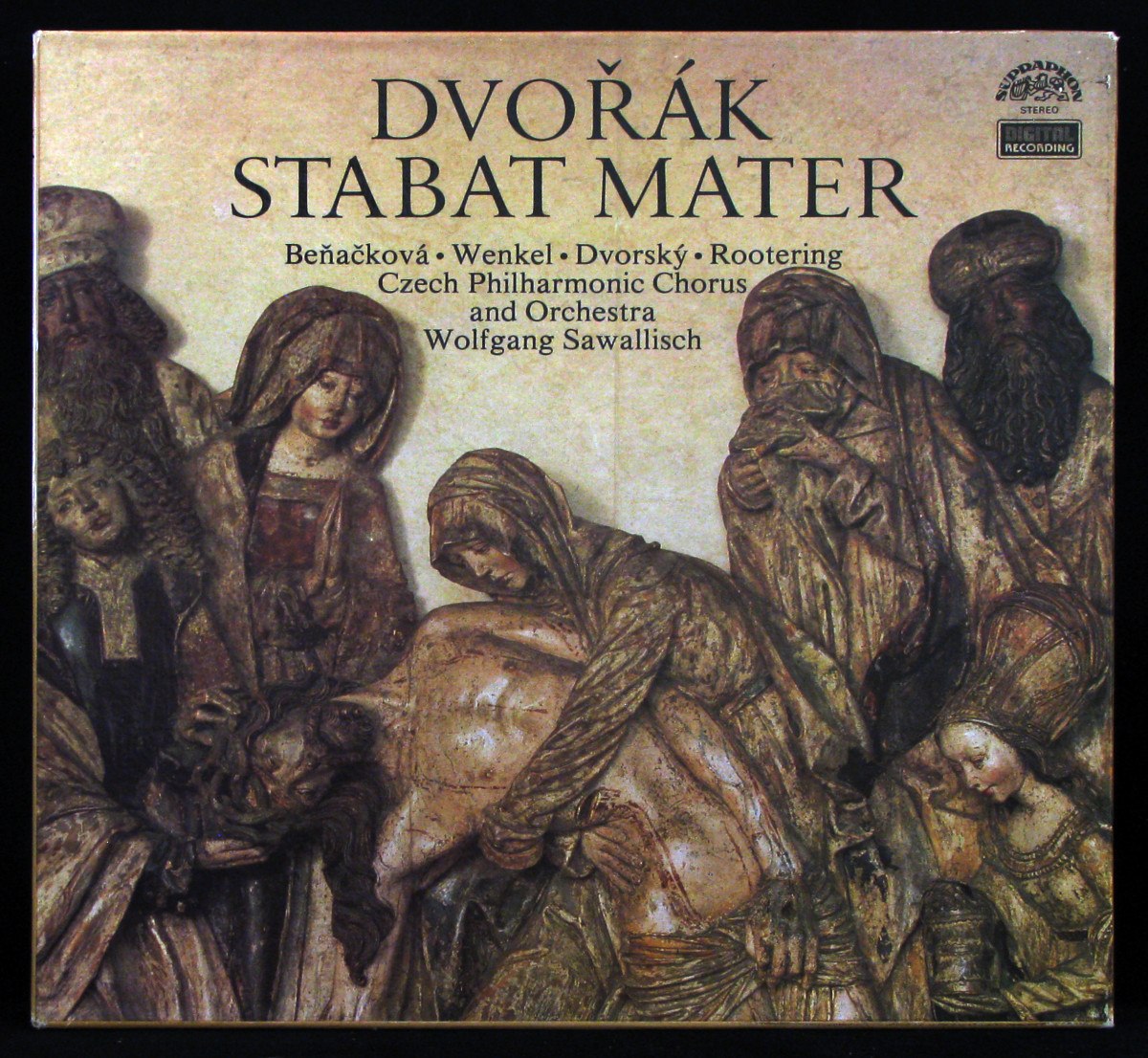 LP Wolfgang Sawallisch / Benackova / Wenkel — Dvorak: Stabat Mater (2LP Box, + booklet) фото