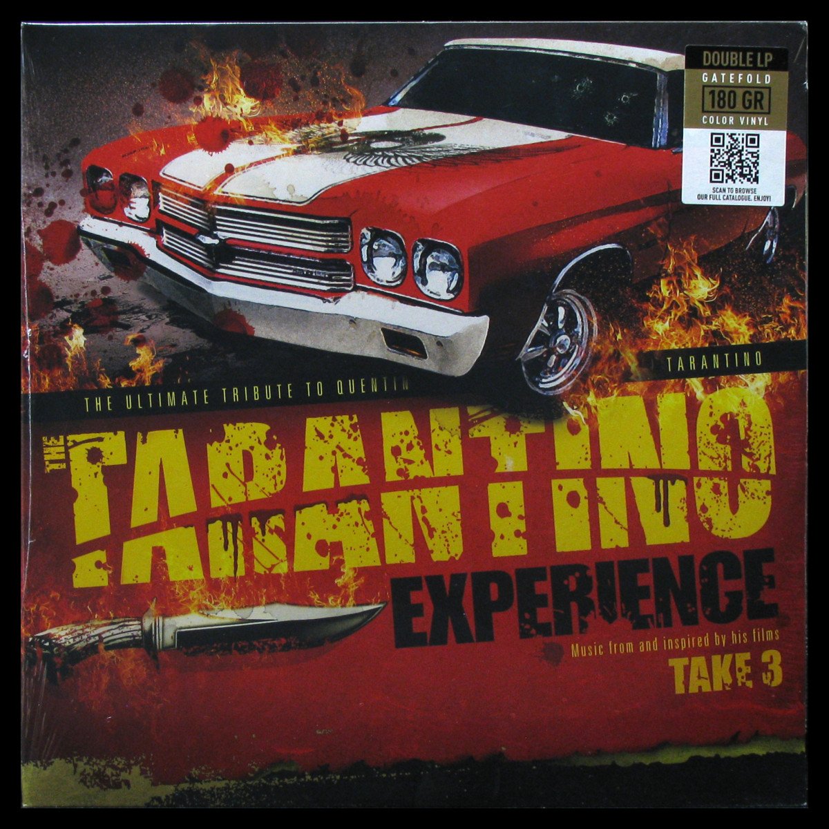 LP V/A — Tarantino Experience Take 3 (2LP, coloured vinyl) фото