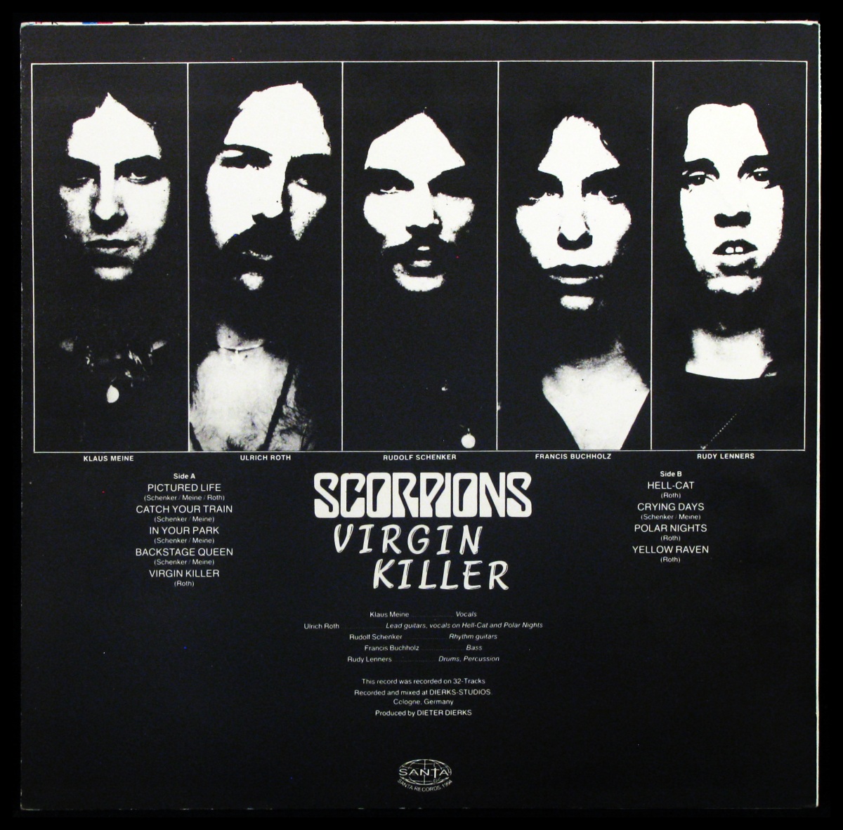 LP Scorpions — Virgin Killer фото 2