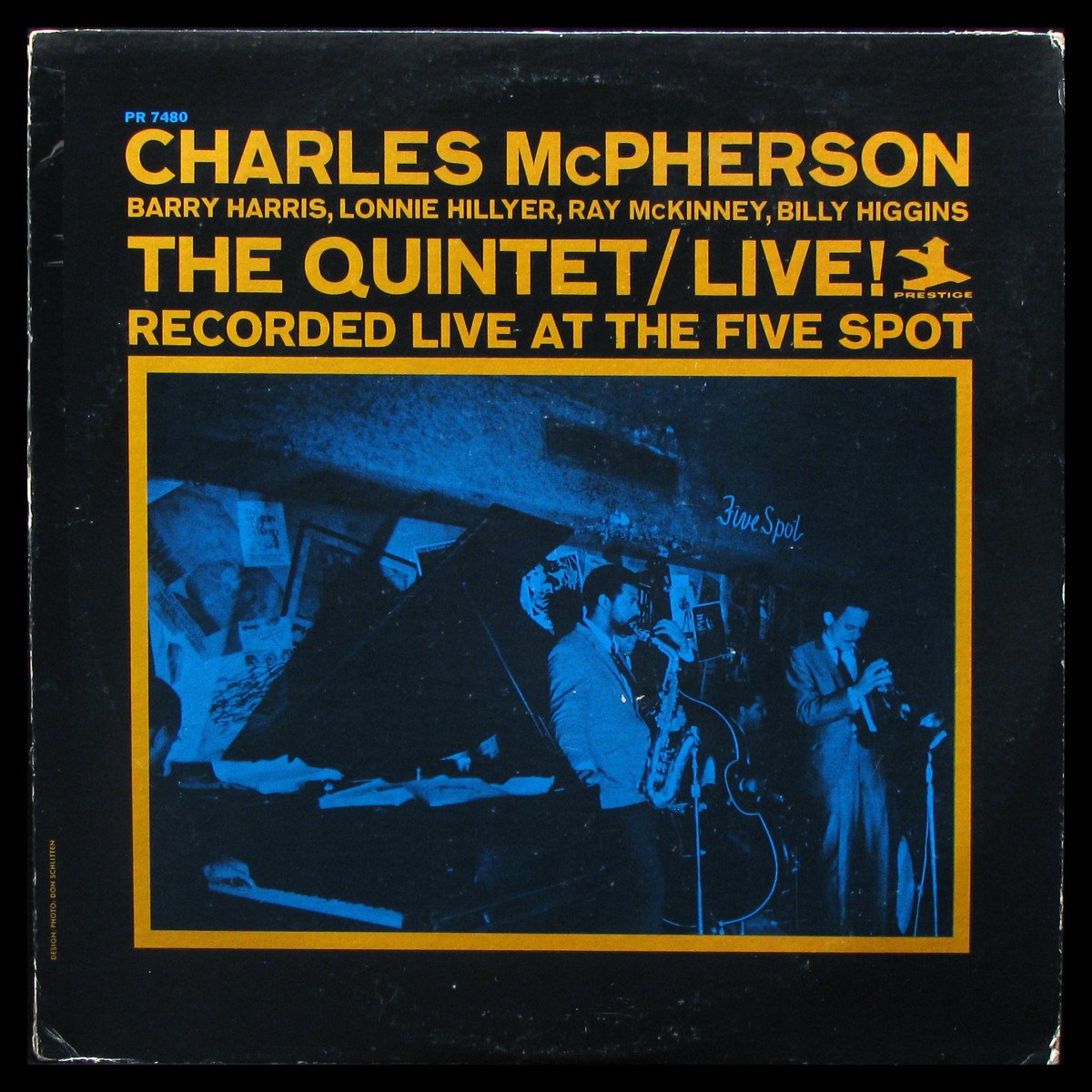 LP Charles McPherson — Quintet/Live! фото