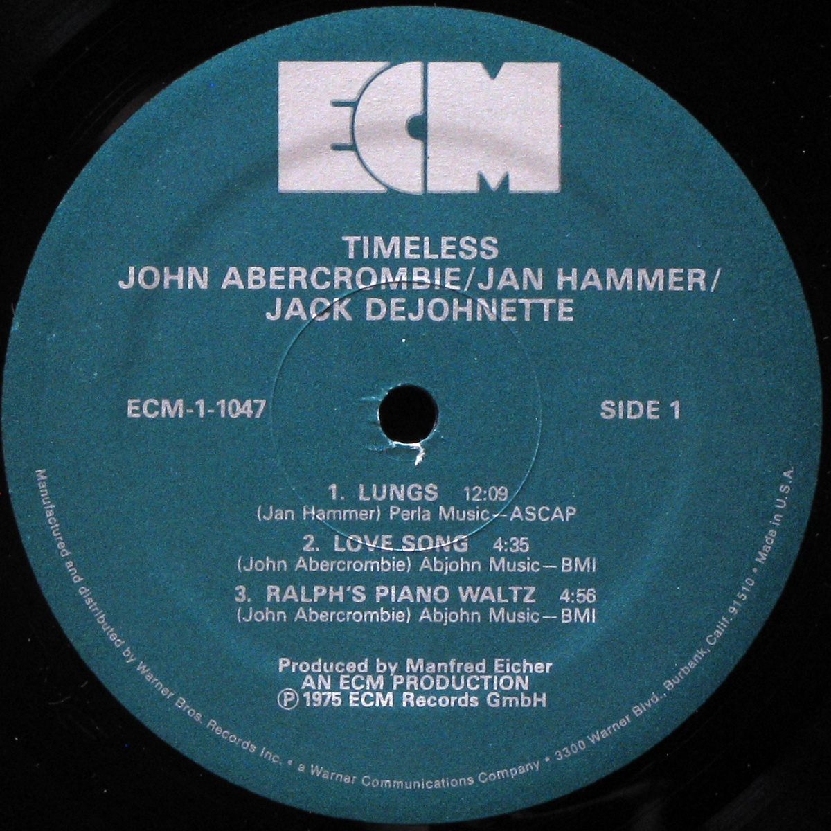 LP John Abercrombie / Jan Hammer / Jack De Johnette — Timeless фото 3