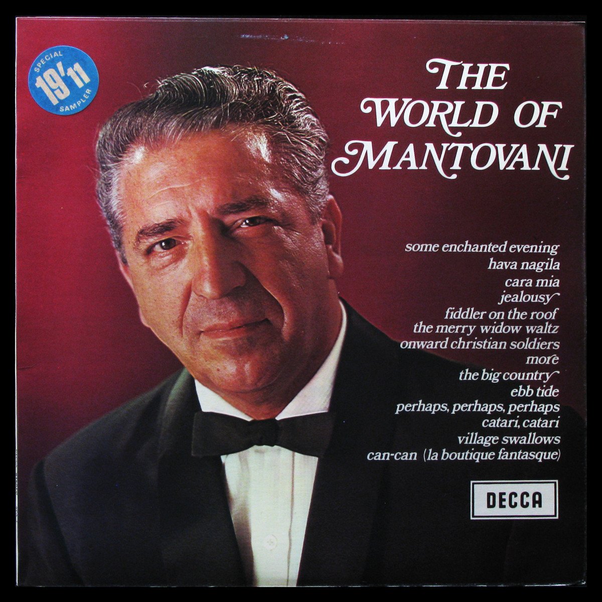 LP Mantovani And His Orchestra — World Of Mantovani фото