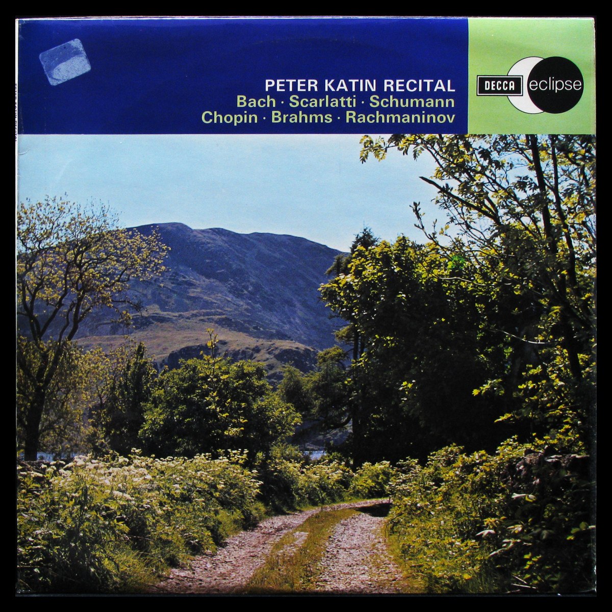 LP Peter Katin — Peter Katin Recital фото