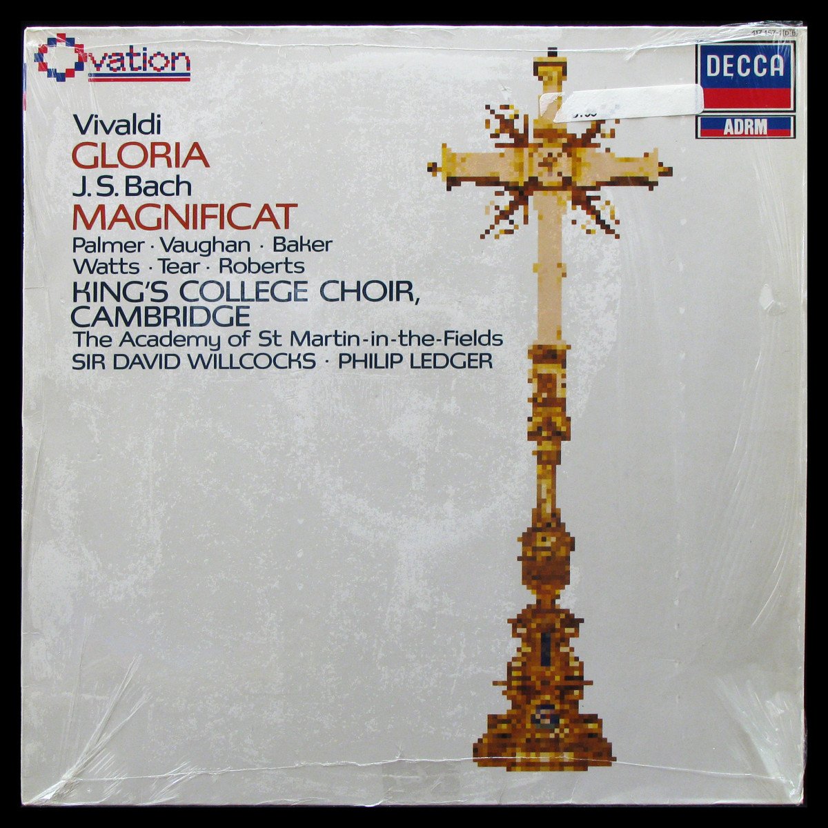 LP David Willcocks / Philip Ledger — Vivaldi / Bach: Gloria / Magnificat фото