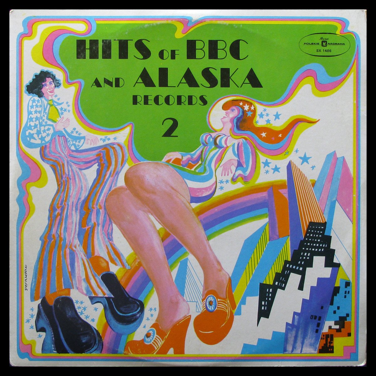 LP V/A — Hits Of BBC And Alaska Records 2 фото