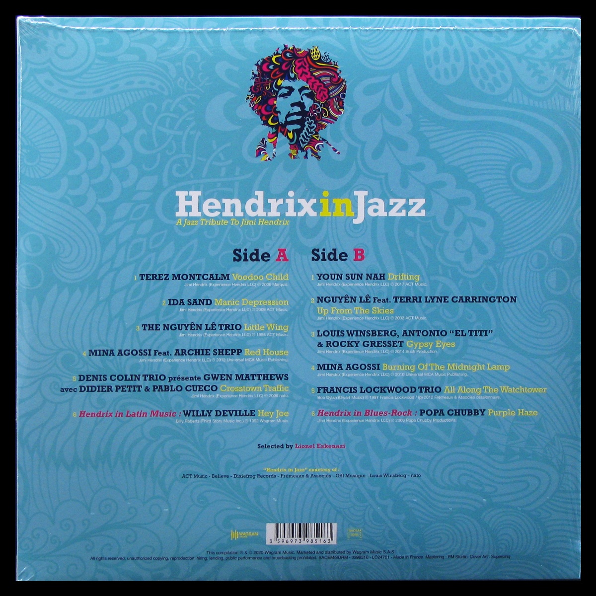 LP V/A — Hendrix In Jazz фото 2