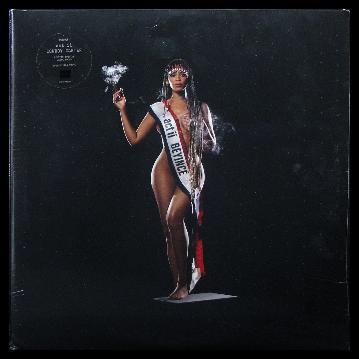 LP Beyonce — Cowboy Carter (2LP, blue vinyl) фото