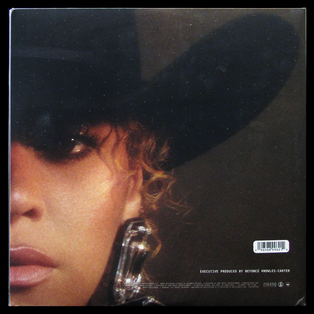 LP Beyonce — Cowboy Carter (2LP, blue vinyl) фото 2