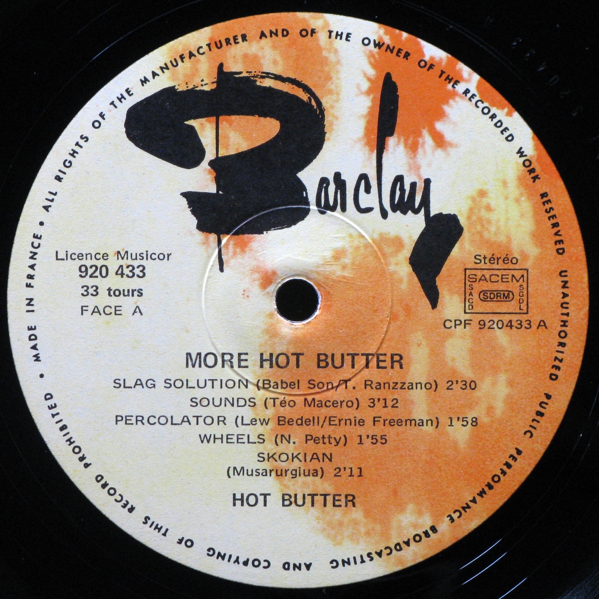 LP Hot Butter — More Hot Butter фото 2