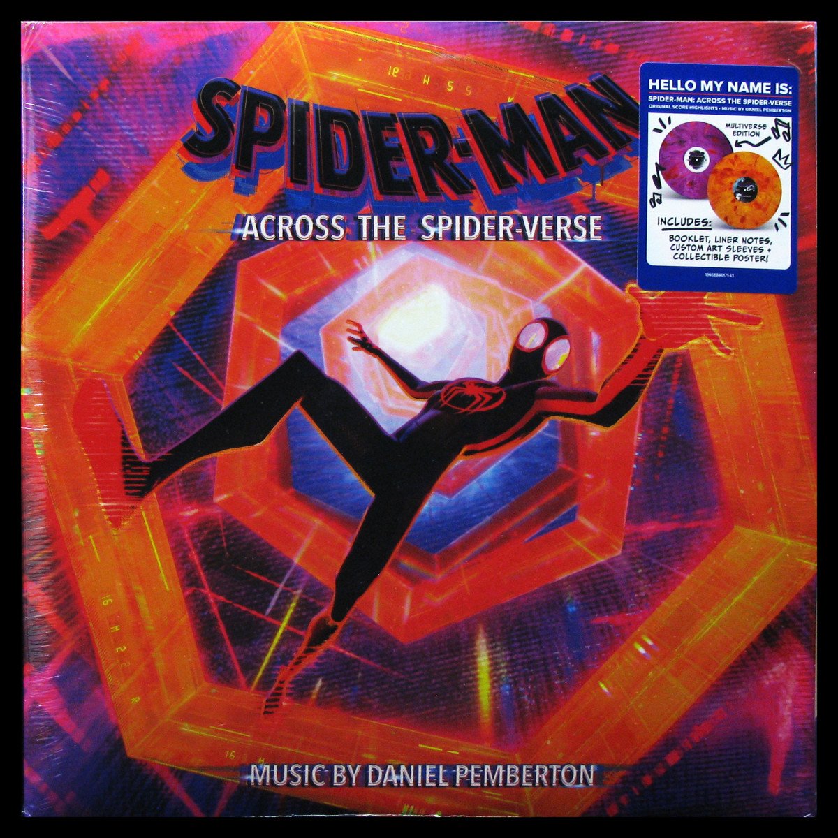 LP Daniel Pemberton — Spider-Man: Across the Spider-Verse (Original Score) (2LP, + poster, orange vinyl) фото