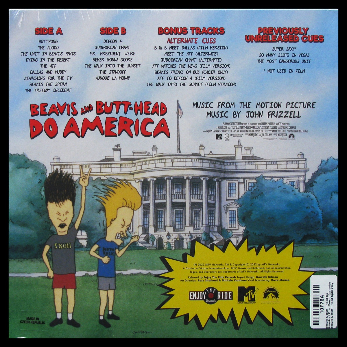 LP John Frizzell — Beavis And Butt-Head Do America фото 2