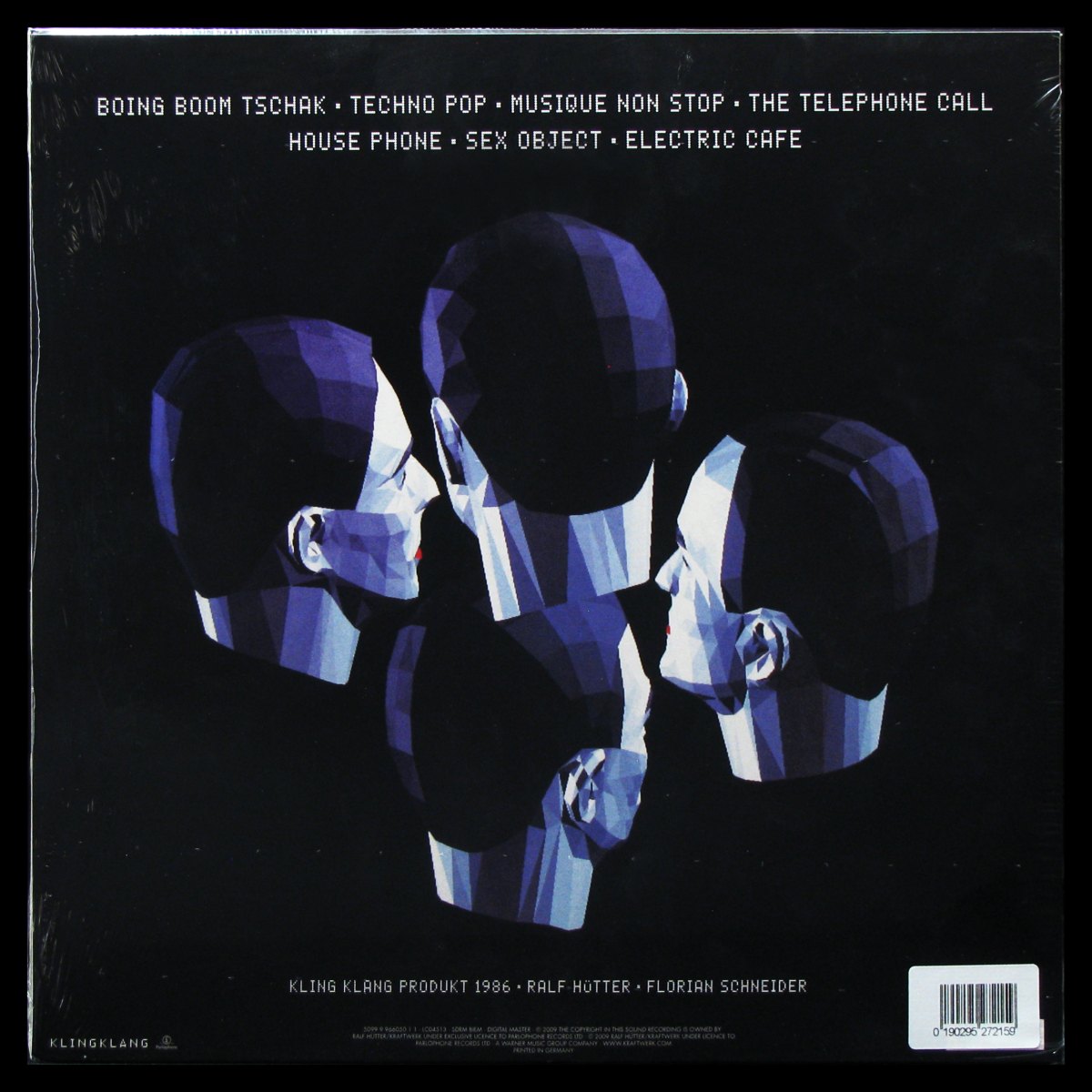 LP Kraftwerk — Techno Pop (coloured vinyl, english version, + booklet) фото 2