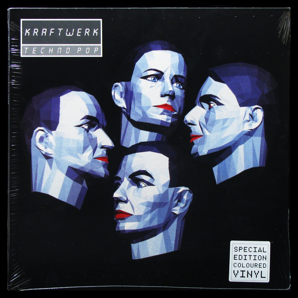 LP Kraftwerk — Techno Pop (coloured vinyl, english version, + booklet) фото