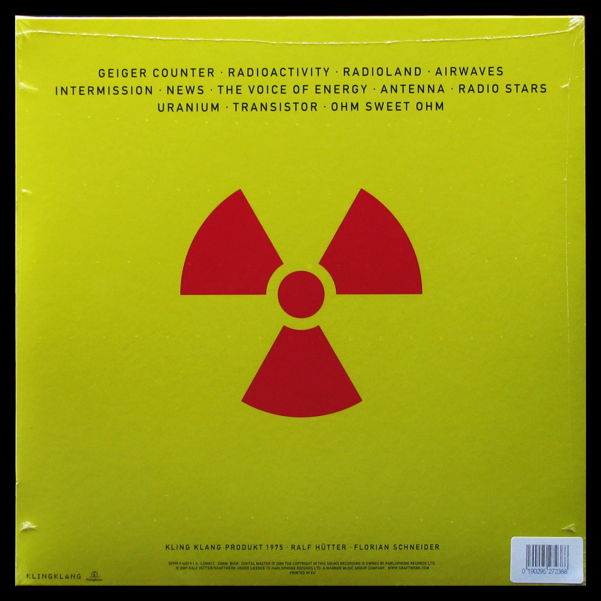 LP Kraftwerk — Radio-Activity (coloured vinyl, english version, + booklet) фото 2