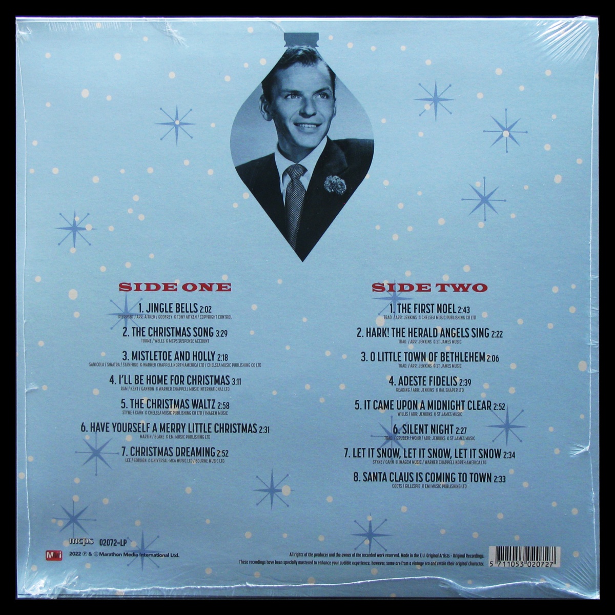 LP Frank Sinatra — Christmas With Ol' Blue Eyes фото 2