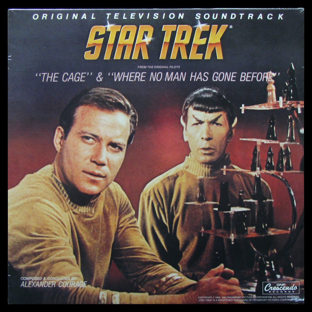 LP Alexander Courage — Star Trek, From The Original Pilots: The Cage & Where No Man Has Gone Before фото