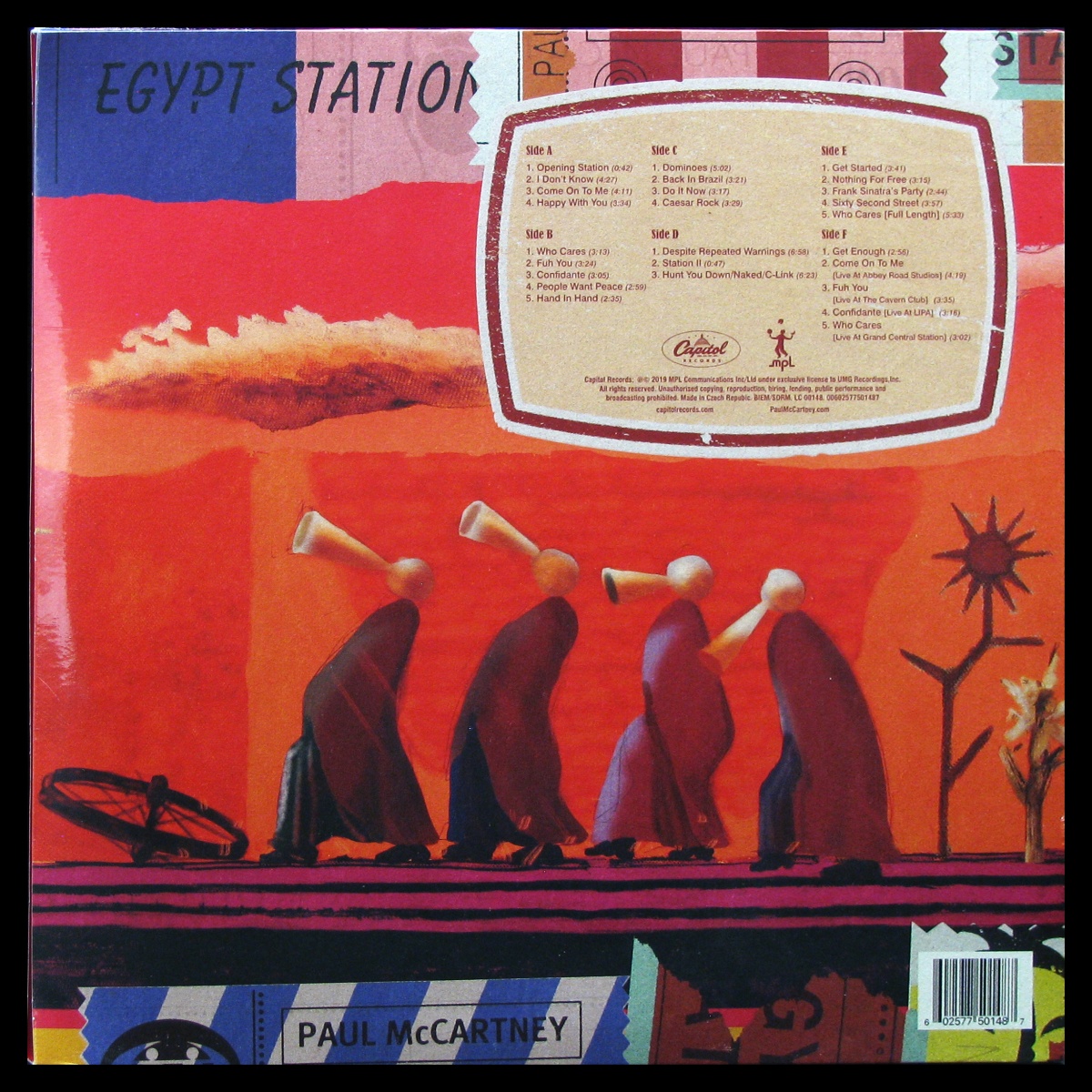 LP Paul McCartney — Egypt Station (Explorer’s Edition) (3LP) фото 2