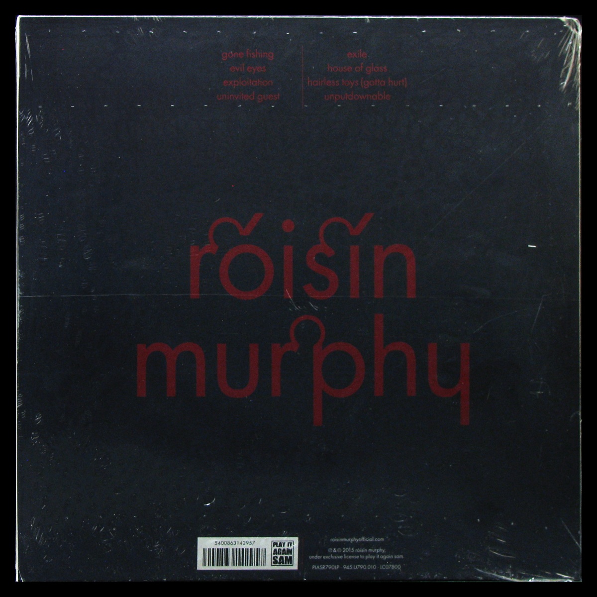 LP Roisin Murphy — Hairless Toys (coloured vinyl) фото 2