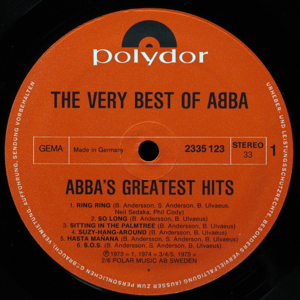 LP Abba — Very Best Of ABBA (ABBA's Greatest Hits) (2LP) фото 2