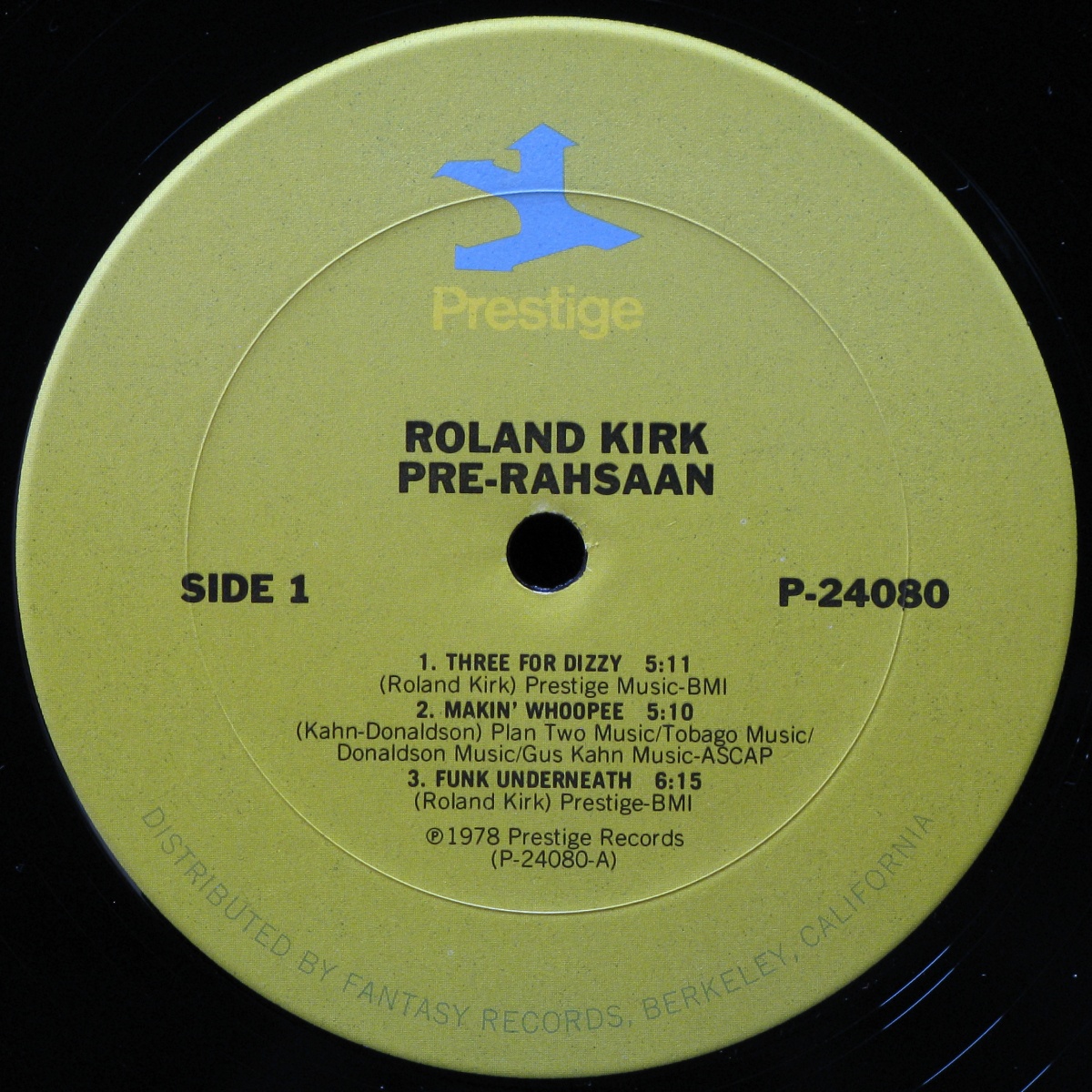 LP Roland Kirk — Pre-Rahsaan (2LP) фото 2