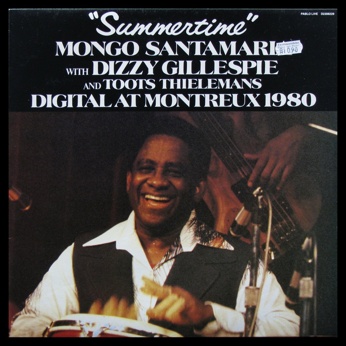 LP Mongo Santamaria / Dizzy Gillespie / Toots Thielemans — Summertime - Digital At Montreux 1980 фото